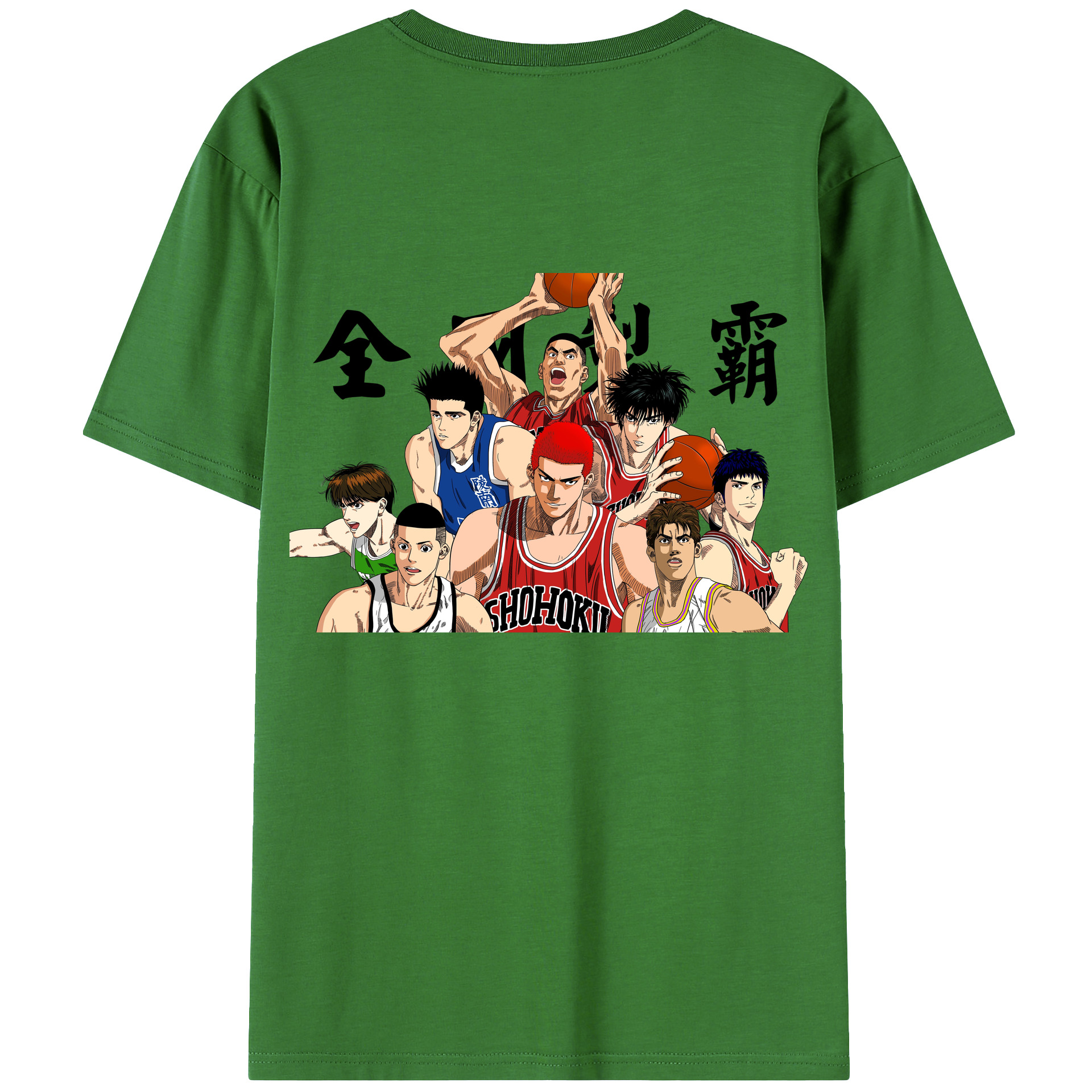 SLAM DUNK／スラムダンク レディース半袖Tシャツ(バックプリント)